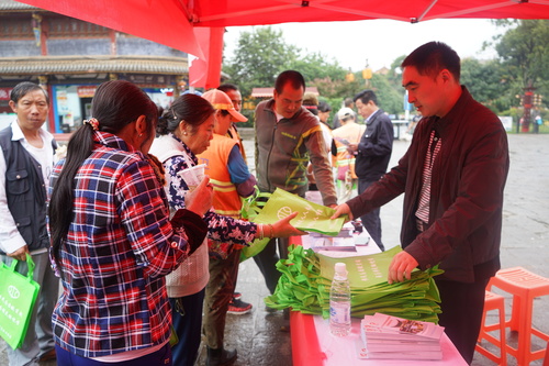 官渡区水务局大中型水库移民后期扶持宣传活动