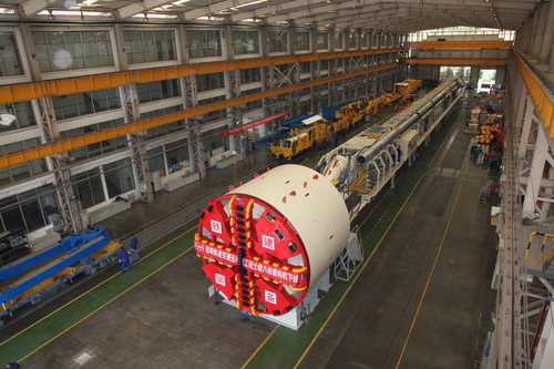 土压平衡盾构机01 土压平衡盾构机01