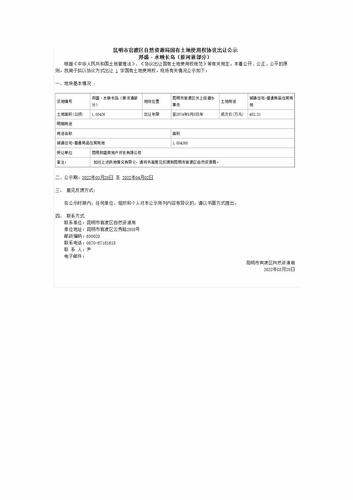 公示