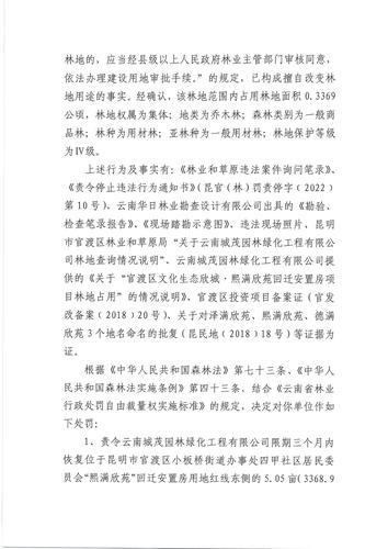 处罚决定 昆官（林）罚决字 ﹝2022﹞第10号_页面_2