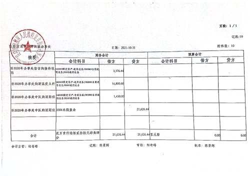 会计平凭证