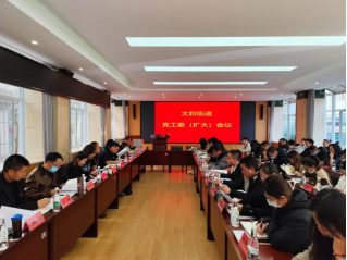 太和信息第7期——述职“亮成绩” 评议“明方向”——太和街道开展2023年度基层党组织书记抓基层党建述职评议会49