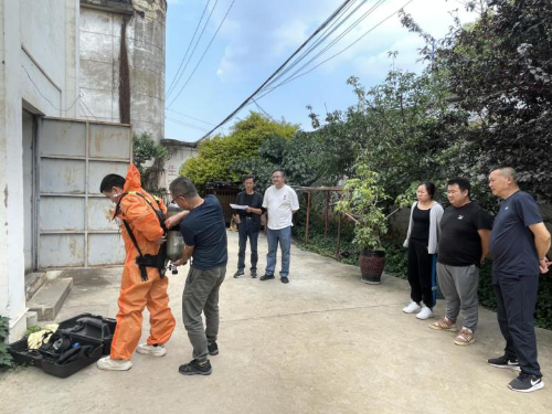 开展涉氨制冷企业安全隐患执法检查2